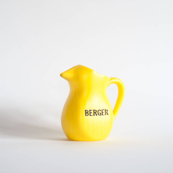 Collectible Advertising Bistro Pitcher Berger Anisette