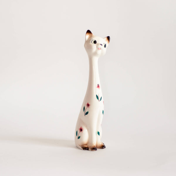 § Retro Kitsch Cat Figurine