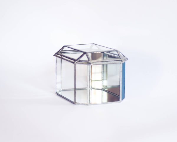§ Geometric Jewelry Box / Succulent Terrarium